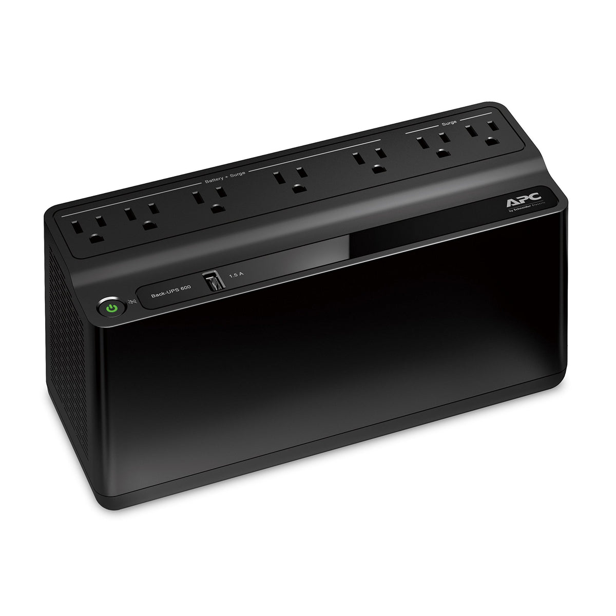 Batería de respaldo APC Back-UPS BE600M1-LM, 600VA - Multimax