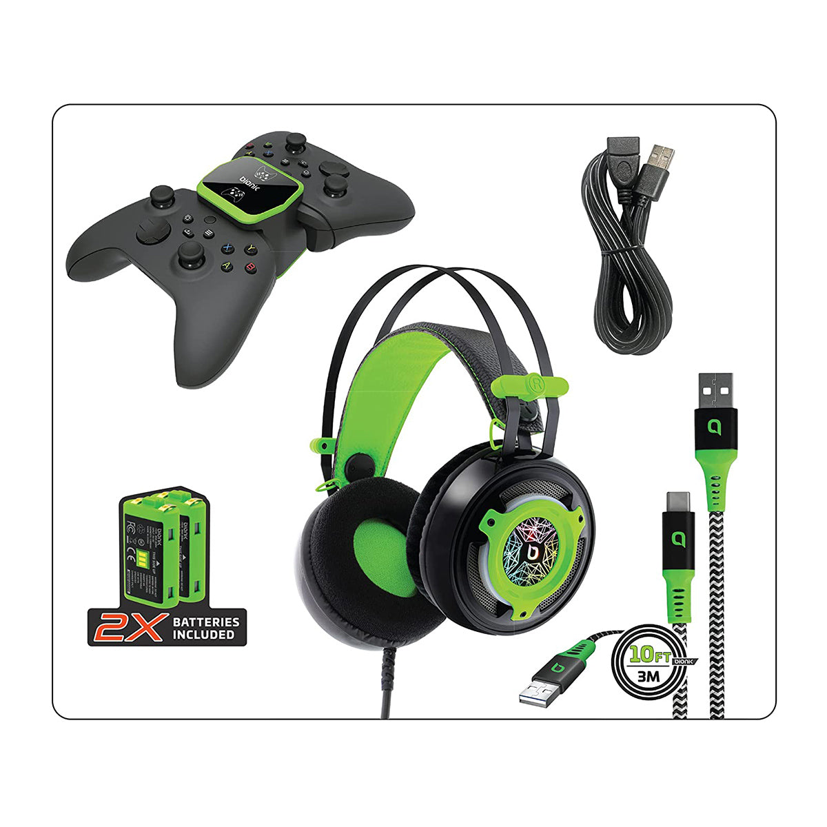 Paquete completo profesional para Xbox Series X/S Bionik, negro - Multimax