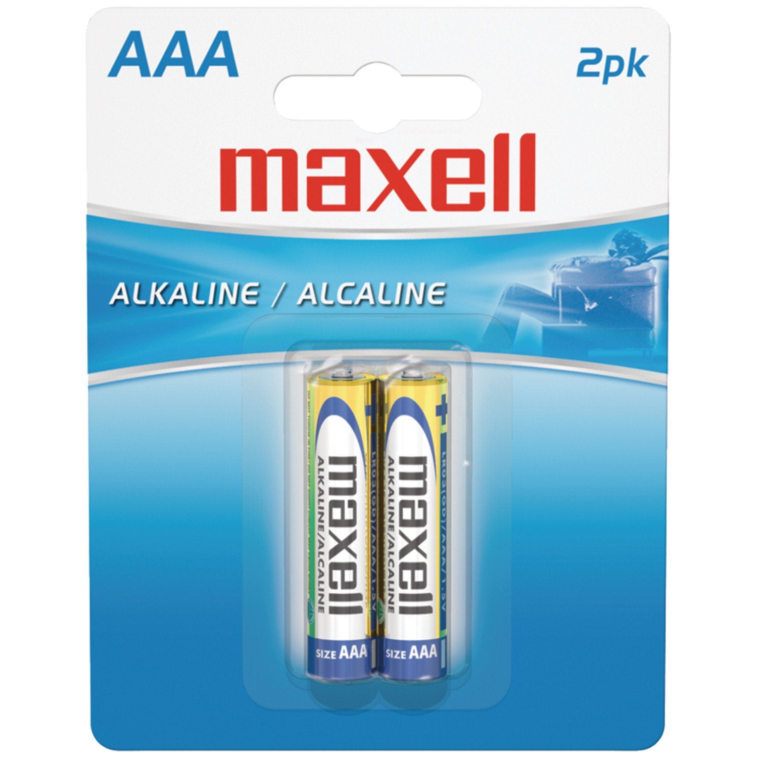 Baterías Alcalinas Maxell | AAA | 2 unidades - Multimax