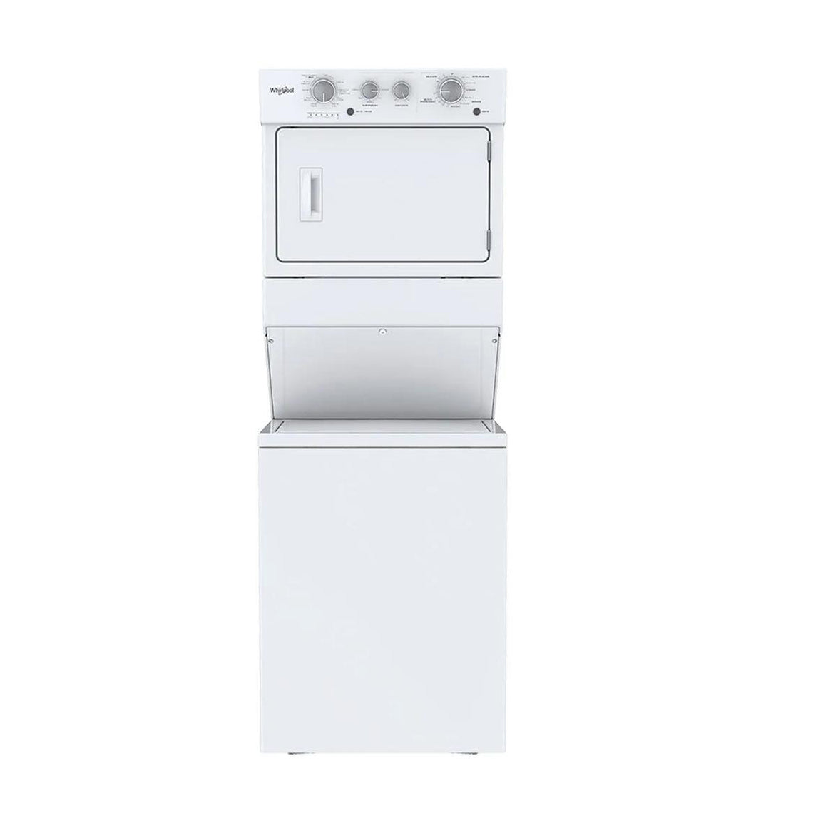 Centro de Lavado Eléctrico Whirlpool 7MWET4027HW Lavadora 20Kg Secadora 10Kg Color Blanco LAVADORAS LAVADORA MULTIMAX PANAMA PS0102087