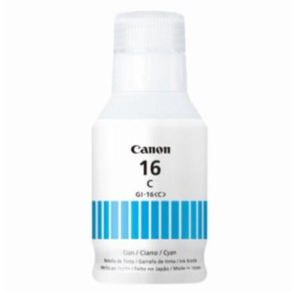 Tinta Canon GI-16 | Cian | Botella - Multimax
