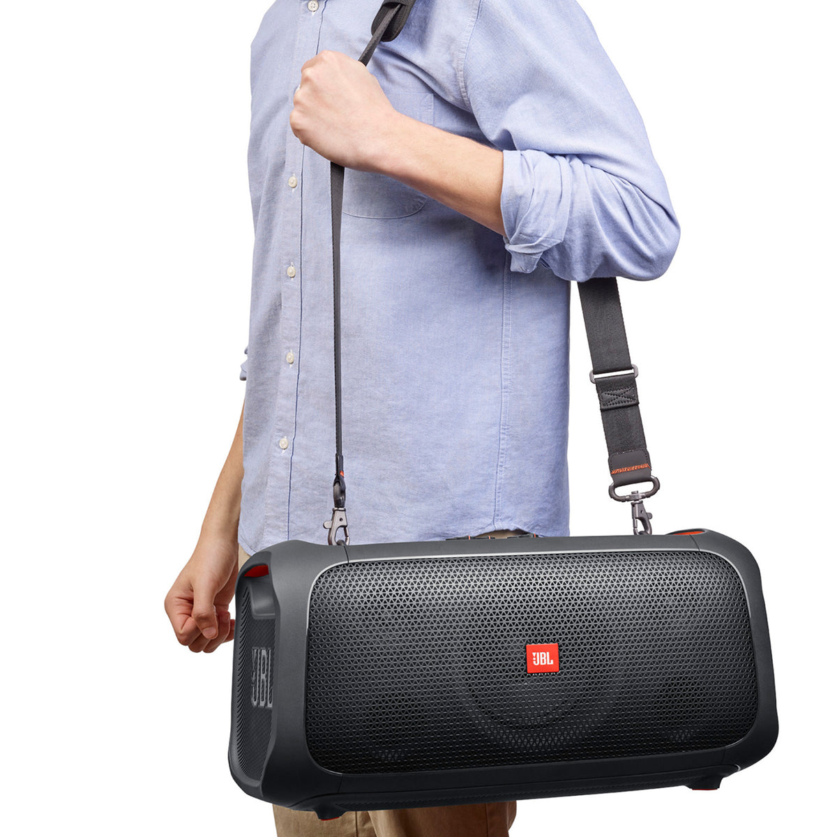 Bocina inalámbrica JBL Party Box On-The-Go, 100W RMS, USB, Bluetooth, 6 horas de reproducción - Multimax