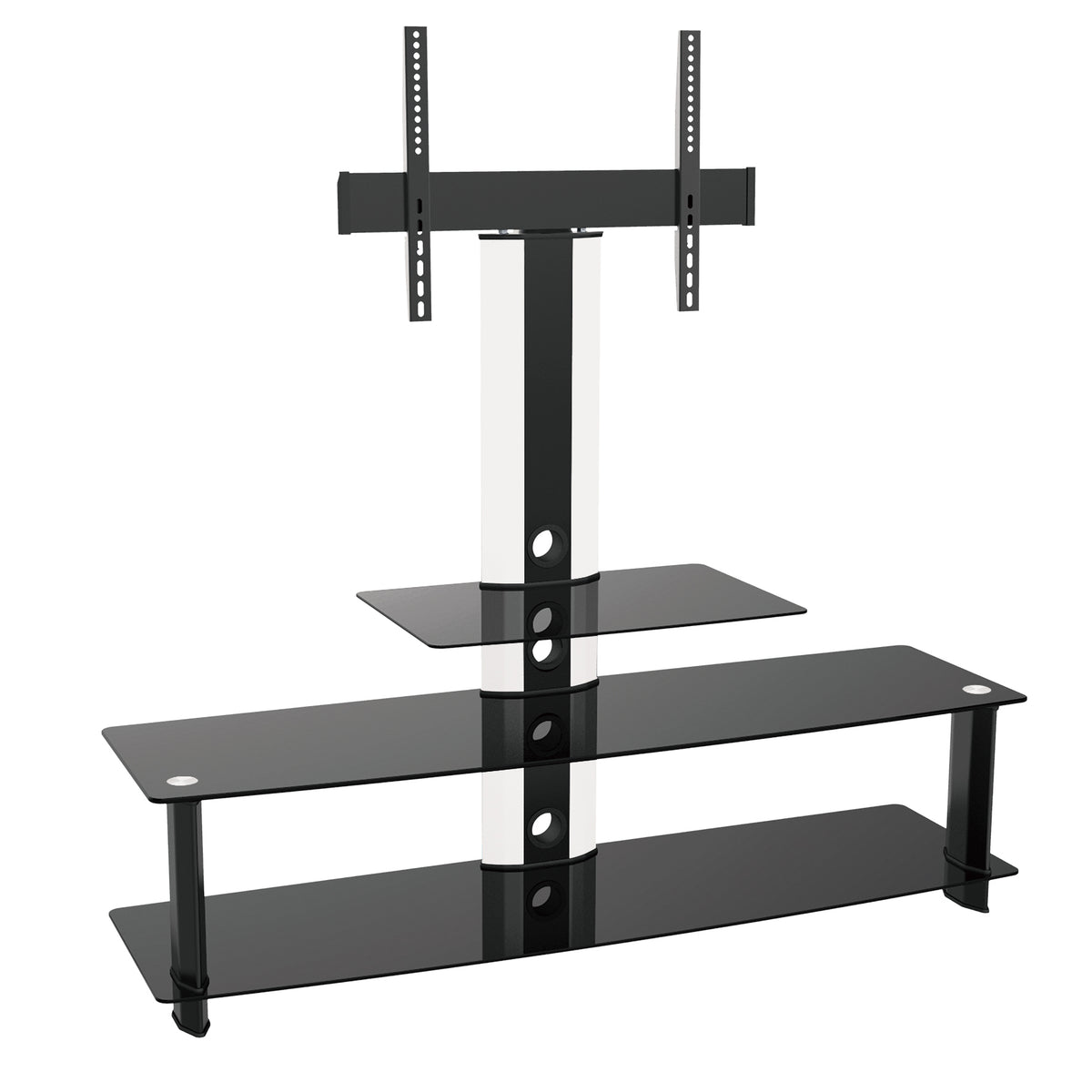 Mesa para TV Selectron L403L | Soporte Integrado | Color Negro - Multimax