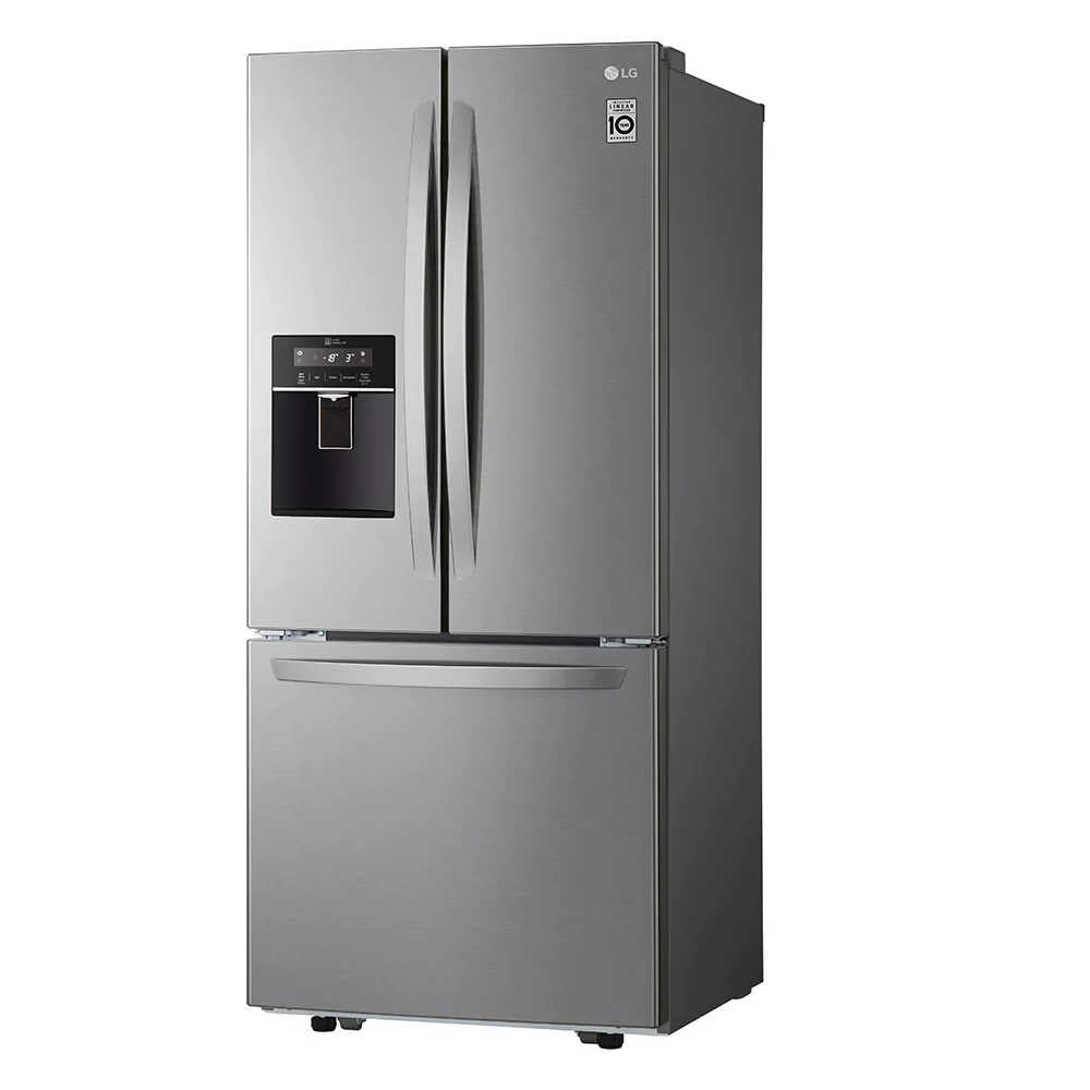 Refrigeradora French Door LG 22pᶟ LM22SGPK | Compresor Linear Inverter | Acero Brillante | Smart Diagnosis™ - Multimax