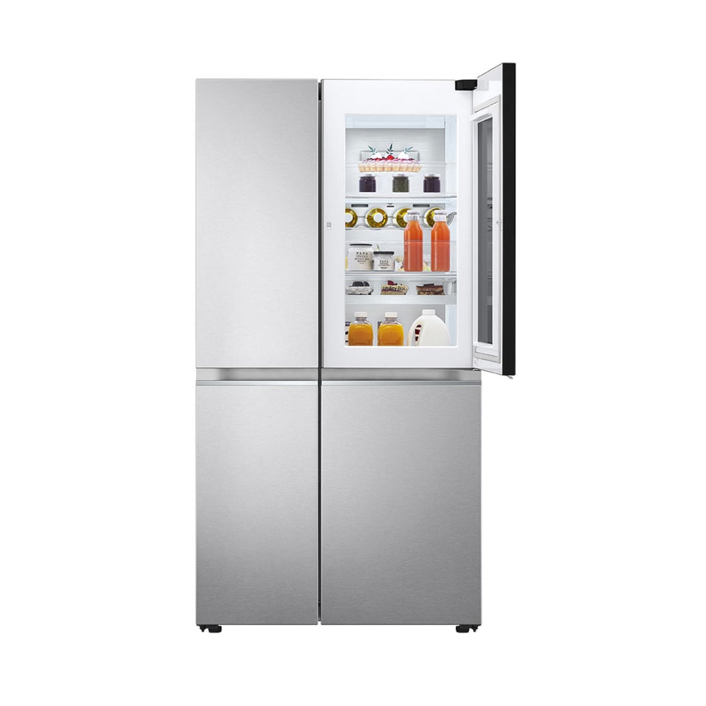 Refrigeradora LG InstaView LS66MXN | 22 pies cubicos | Side By Side | Color Plateado - Multimax