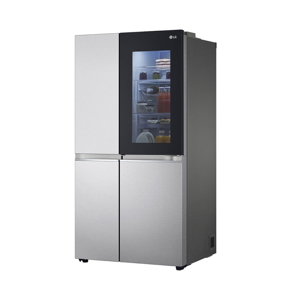 Refrigeradora LG InstaView LS66MXN | 22 pies cubicos | Side By Side | Color Plateado - Multimax