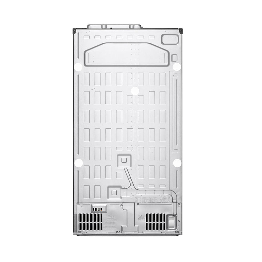 Refrigeradora LG InstaView LS66MXN | 22 pies cubicos | Side By Side | Color Plateado - Multimax