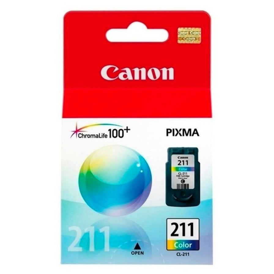Tinta Canon CL-211, tricolor, cartucho - Multimax