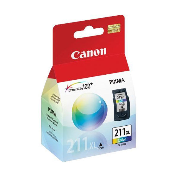 Tinta Canon CL-211XL, 3 colores cyan, magente y amarillo - Multimax