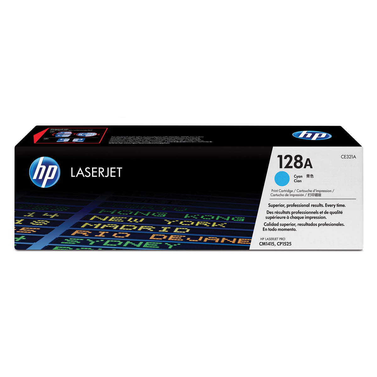 Toner HP 128A, cian