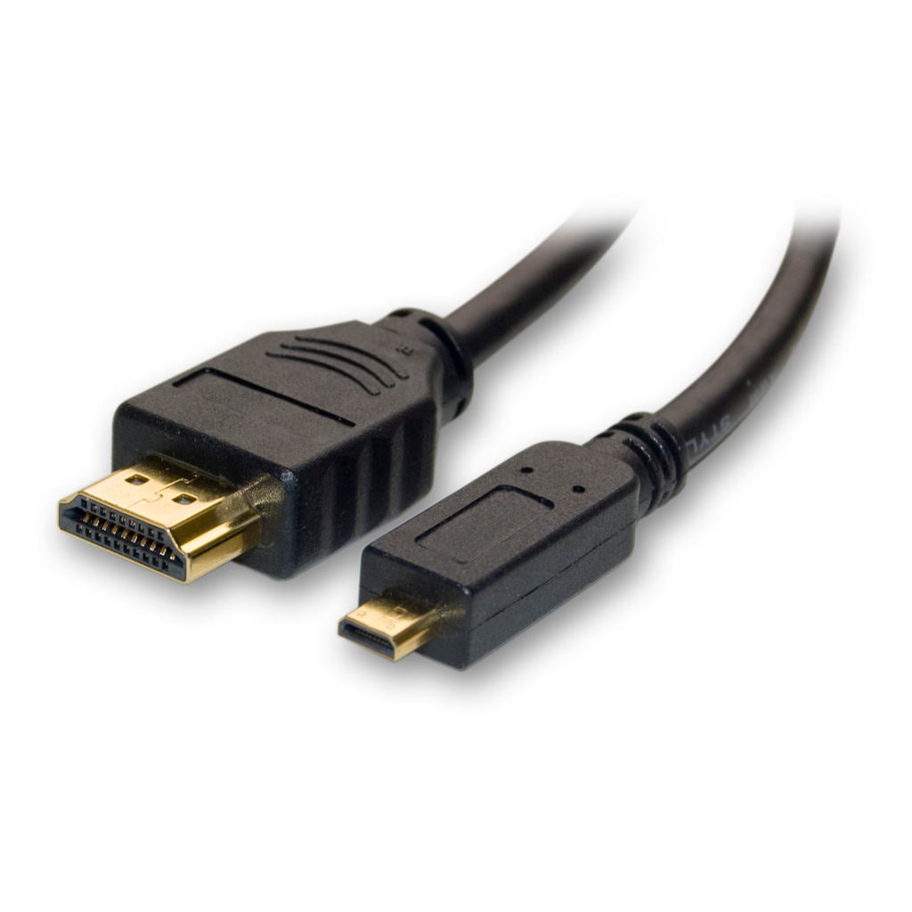 Cable micro HDMI APT 6 pies, color negro - Multimax