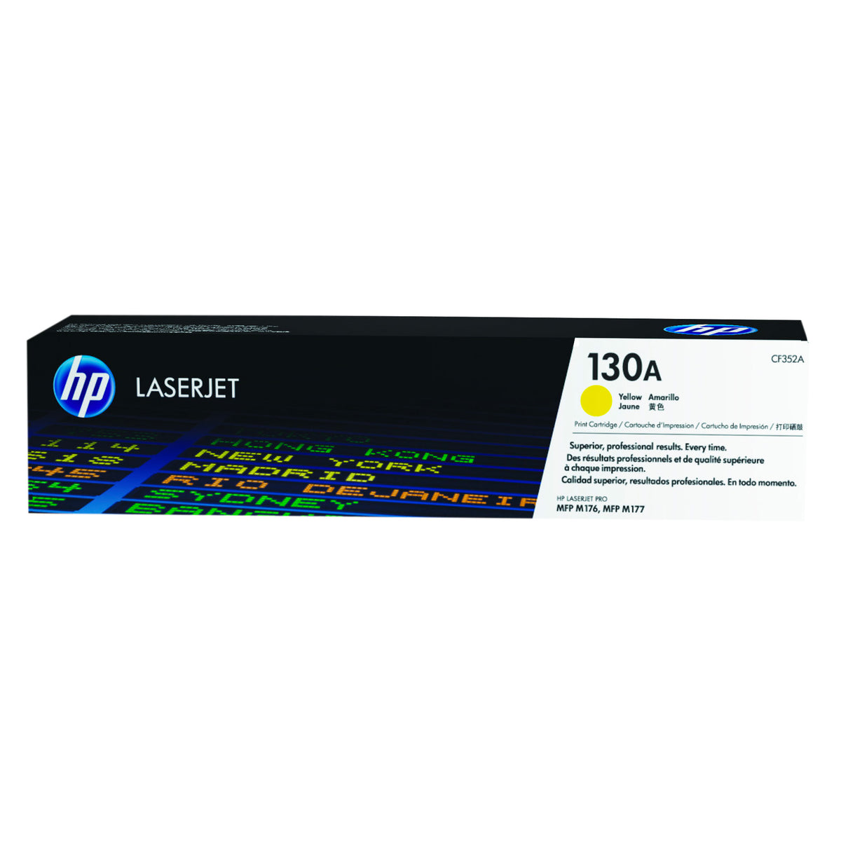 Toner HP 130A, amarillo