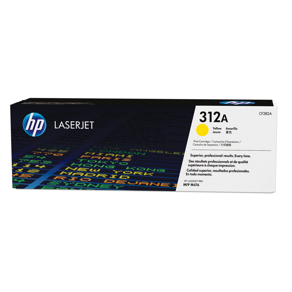 Toner HP 312A, amarillo