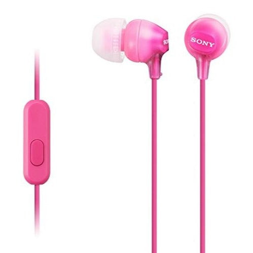 Audífonos In Ear Sony MDR-EX15AP, rosado