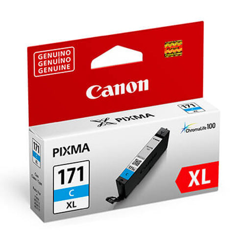 Tinta Canon CLI-171XL, cian, cartucho
