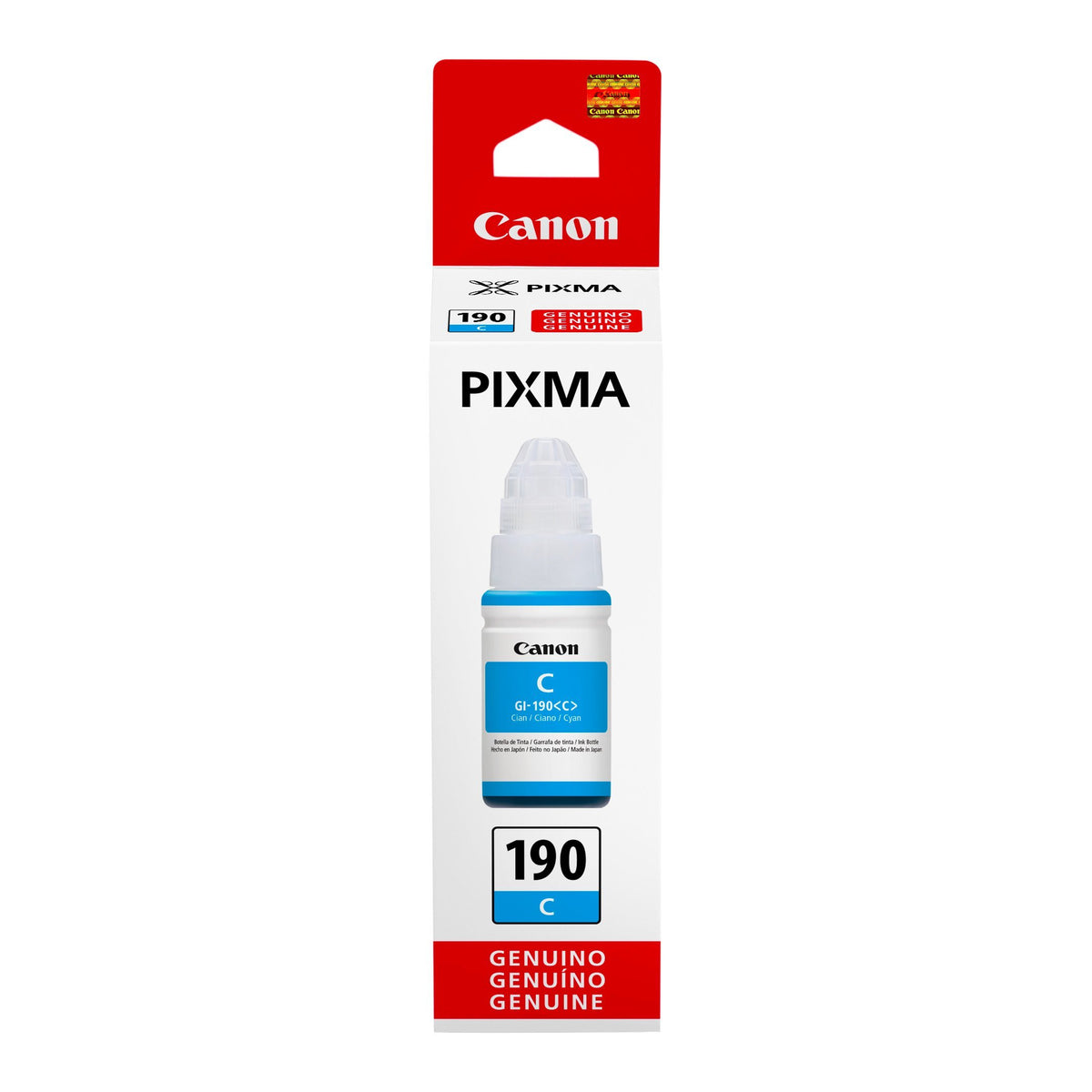 Tinta Canon GI-190C, cian, botella