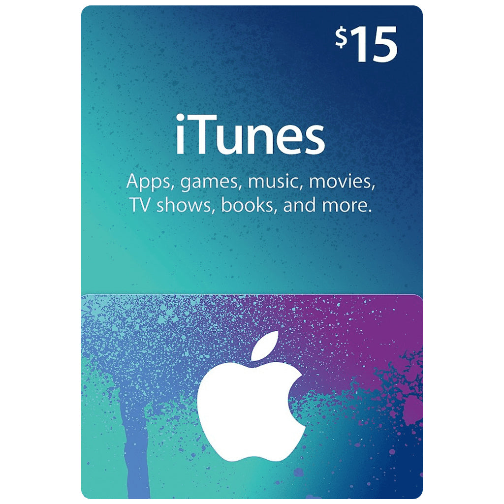 Tarjeta iTunes $15 + cargo por servicio - Multimax