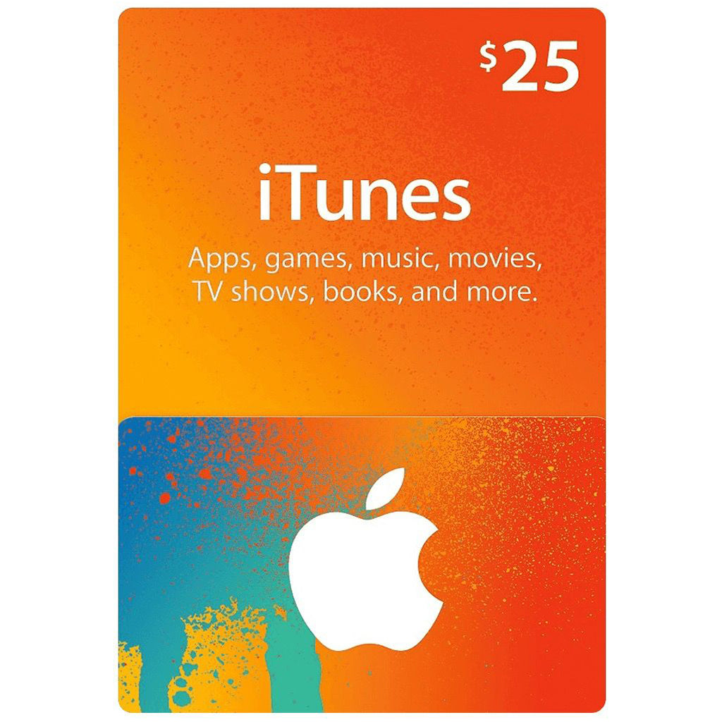 Tarjeta iTunes $25 + cargo por servicio - Multimax