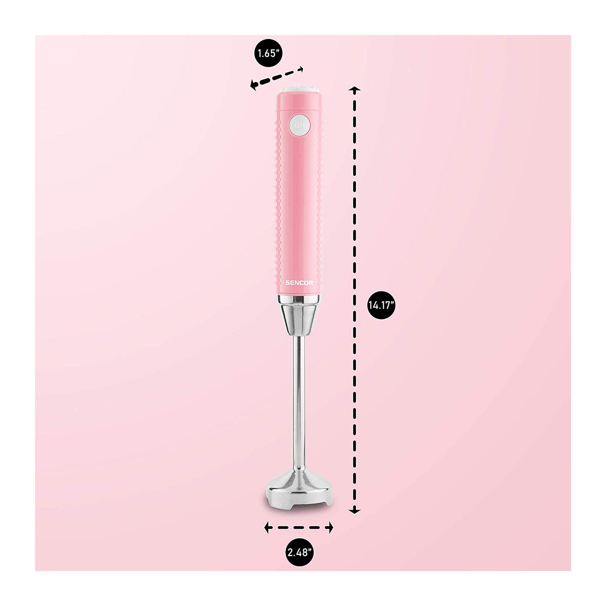 Batidora de inmersión Slim Sencor SHB, rosa - Multimax