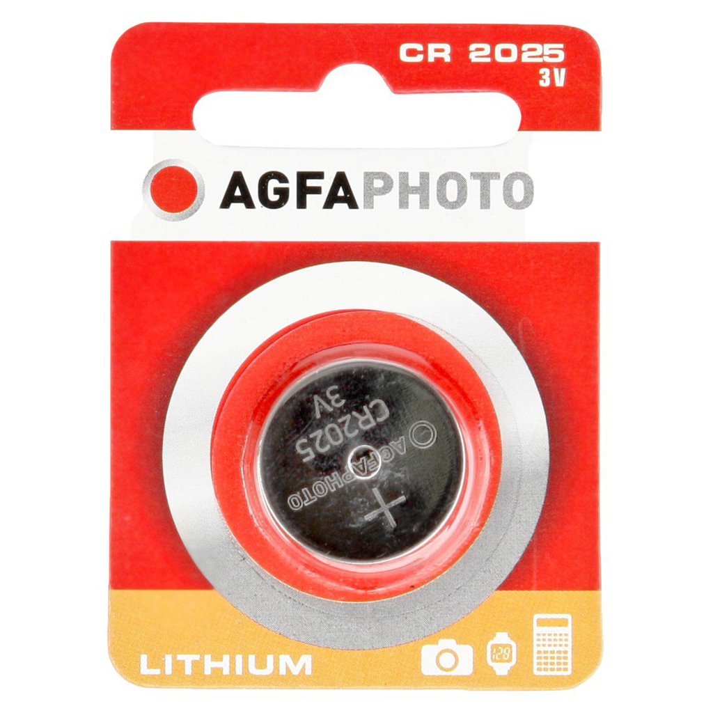 Batería de litio AGFA CR 2025, 3V - Multimax