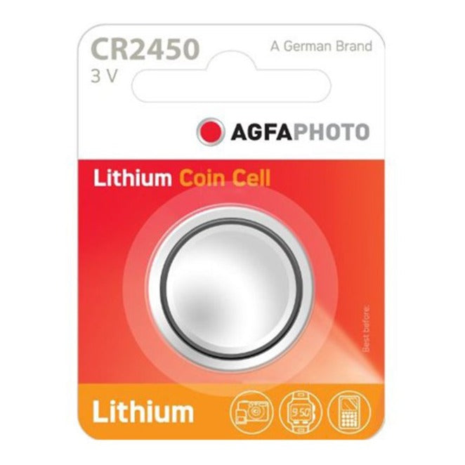 Batería de litio AGFA CR 2450, 3V - Multimax