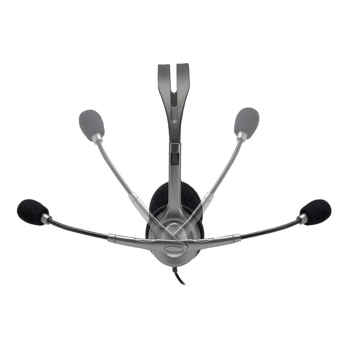 Headset Logitech H111, stereo, 3.5 mm, con micrófono - Multimax