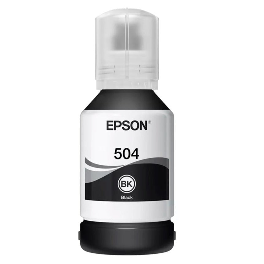 Tinta Epson 504, negro, botella