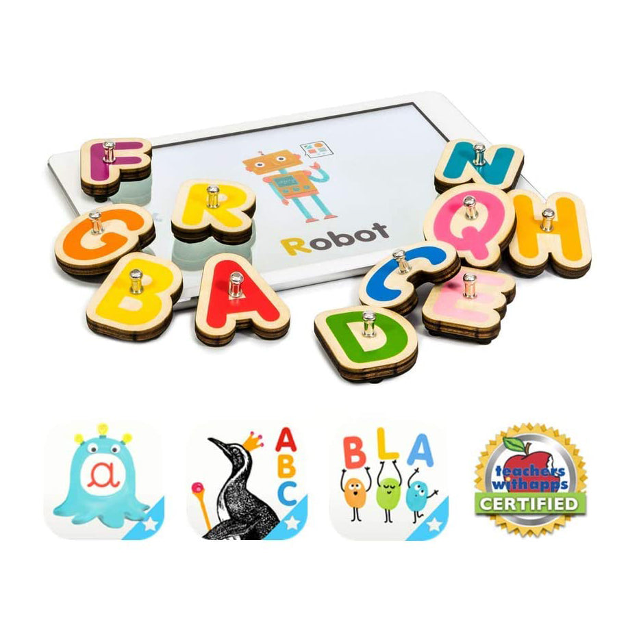 Marbotic letras inteligentes, juego interactivo para tablets, niños de 3+ - Multimax