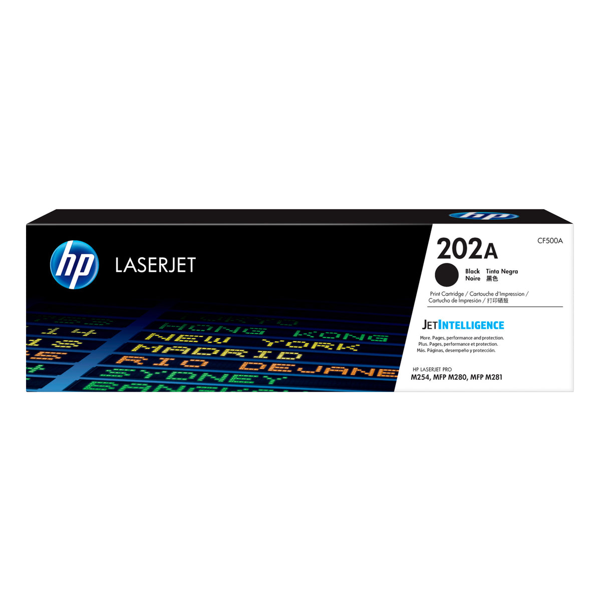 Toner HP 202A, negro