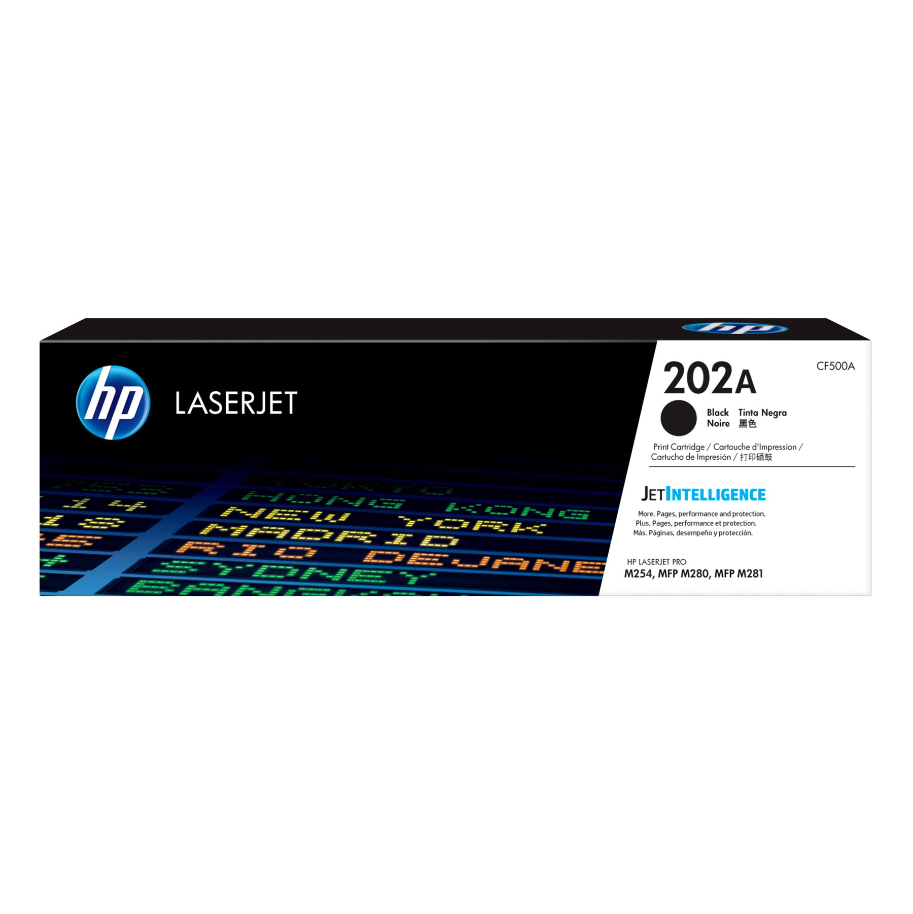 Toner HP 202A, negro
