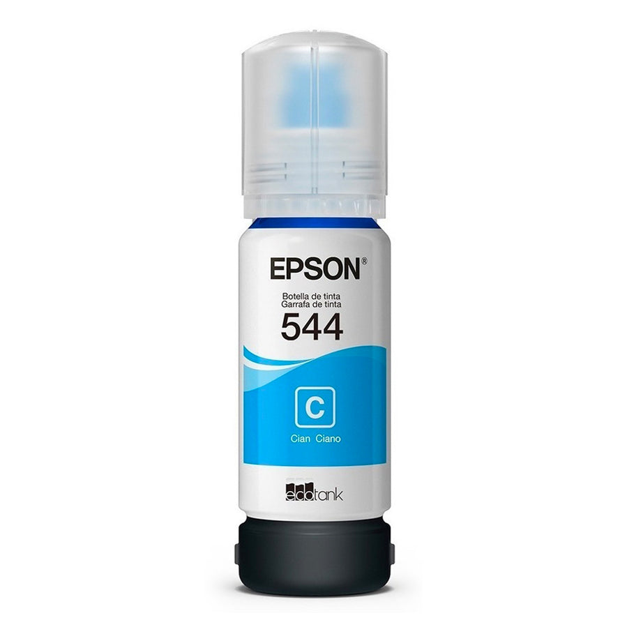 Tinta Epson 544, cian, botella