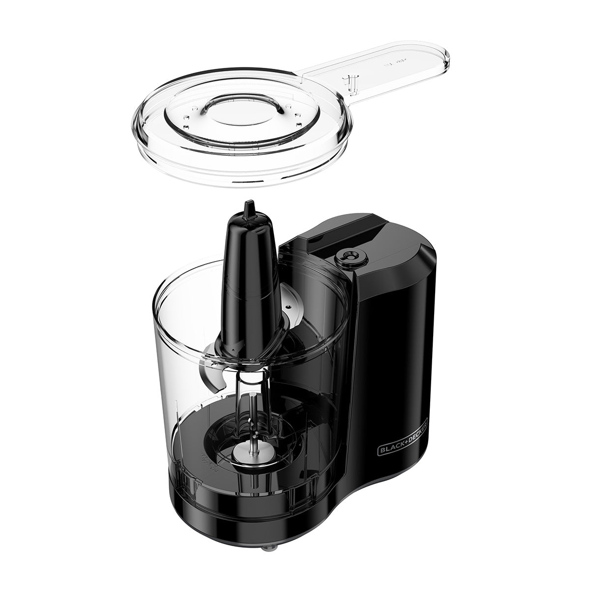 Procesador de alimentos Black &amp; Decker HC300BB, 3 tazas, negro - Multimax