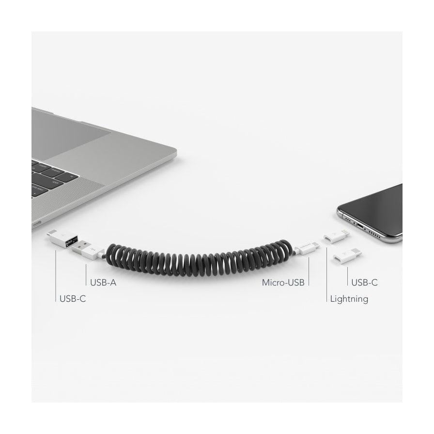 Cable lightning NCO Allroundo Plus, negro - Multimax