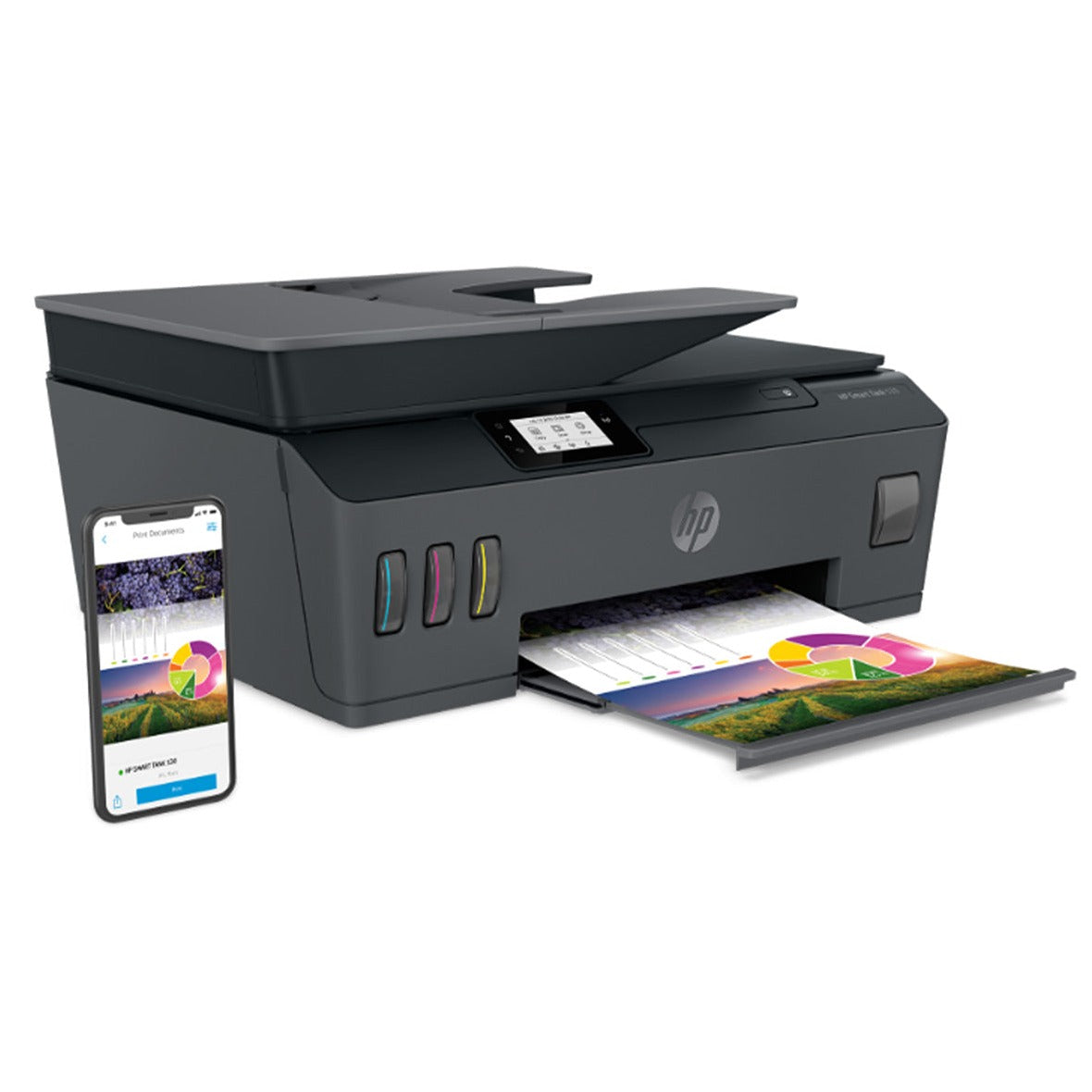 Impresora de tanque de tinta HP Ink Tank 530, 11ppm blanco/negro, 5ppm a color, 4800x1200dpi, Wi-Fi - Multimax