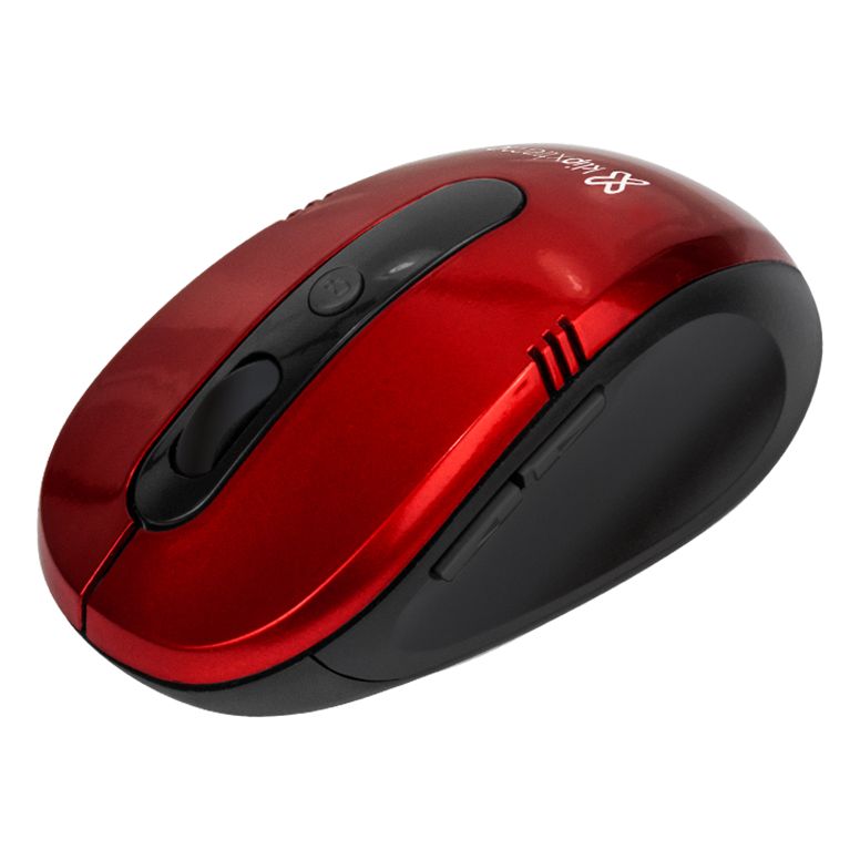 Mouse Inalámbrico Klip Xtreme KMW-330RD | 6 botones | Color Rojo - Multimax