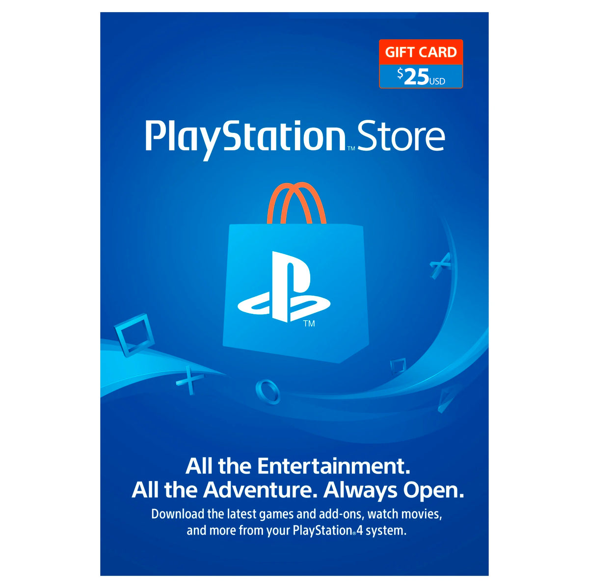 Tarjeta PlayStation Store $25 + cargo por servicio - Multimax
