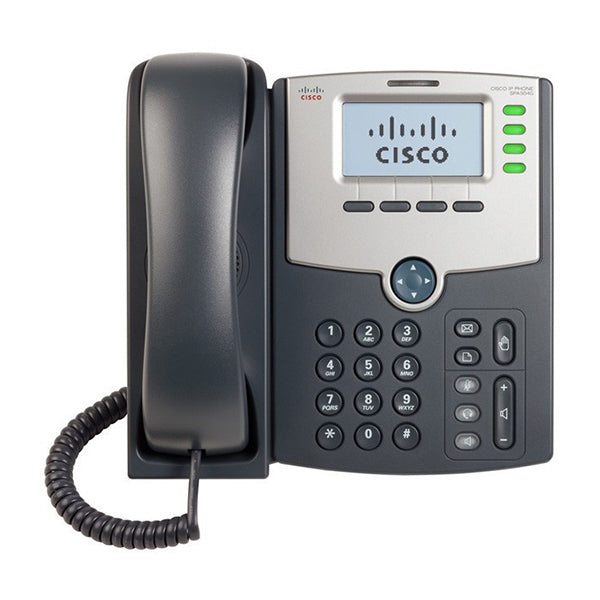 Teléfono Cisco 303, IP de 3 líneas, puertos ethernet, altavoz, identificador de llamadas - Multimax