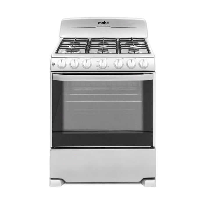 Estufa a Gas Mabe CEM7641BSIS1, 30", encendido eléctrico, gris