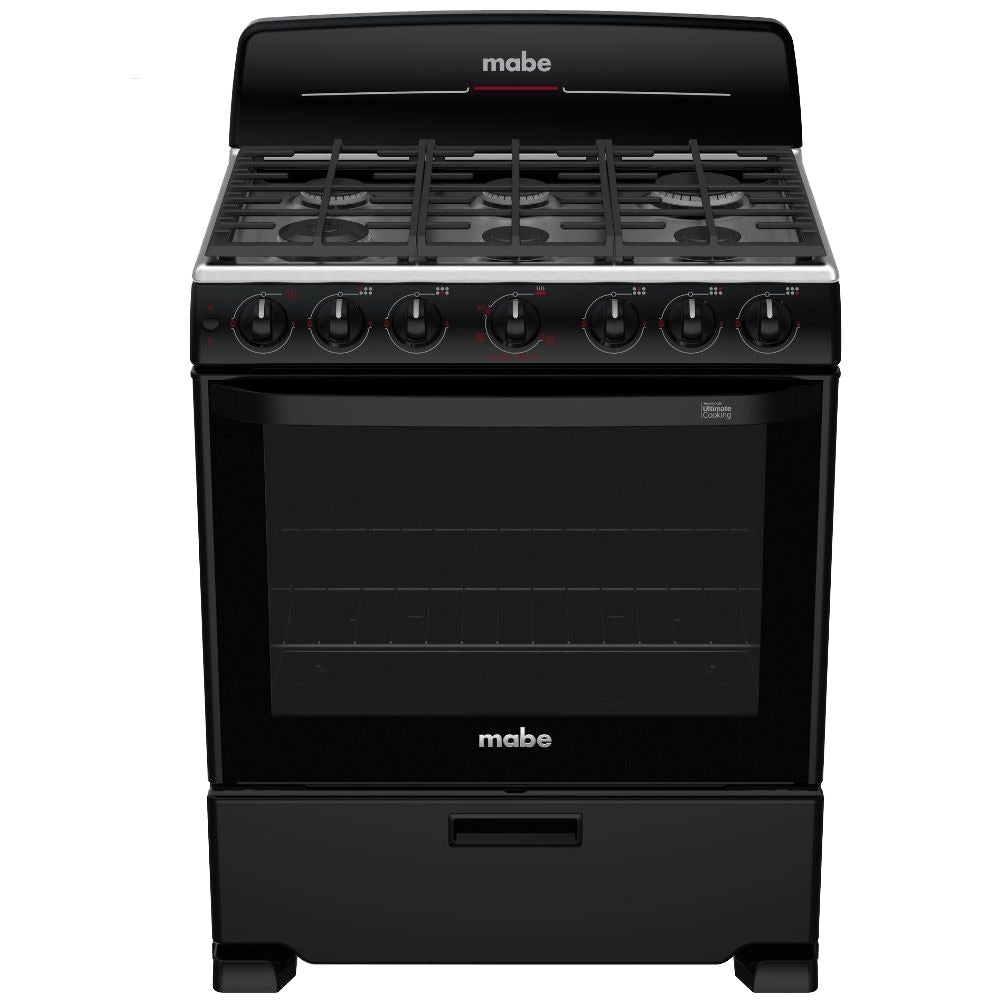 Estufa a Gas Mabe EM7658BFIN1 | 30&quot; | Convencional | Color Negro - Multimax