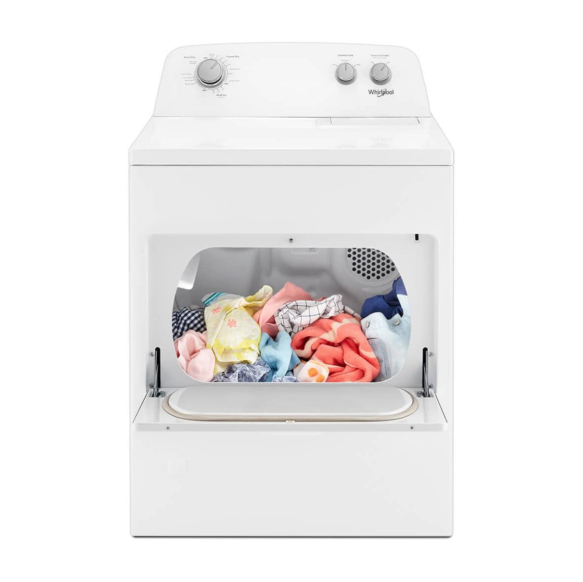 Secadora a gas Whirlpool WGD4850HW, 21kg, blanco - Multimax