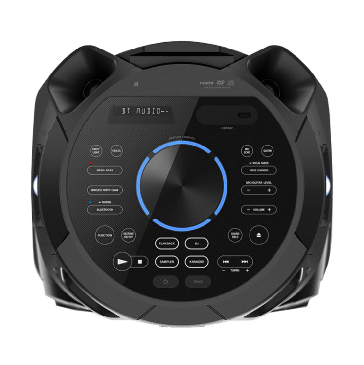 Equipo de sonido Sony MHC-V73D, bluetooth, FM, HDMI, USB, DVD, RCA, one body - Multimax