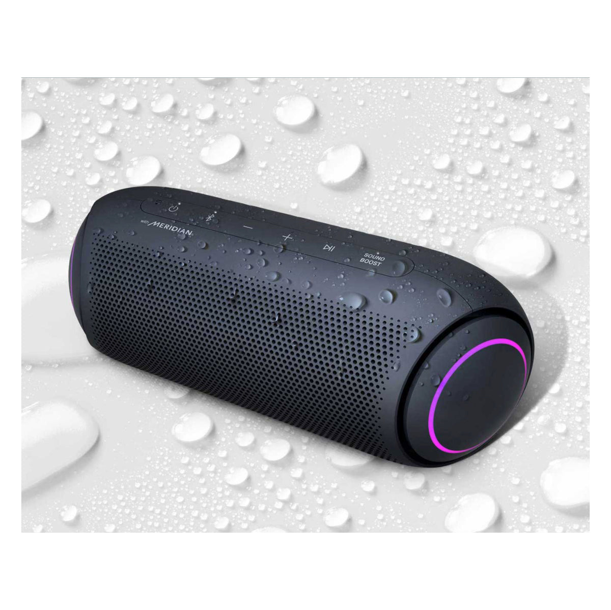 Bocina inalámbrica LG PL5, bluetooth, resistente al agua IPX5, comandos de voz - Multimax