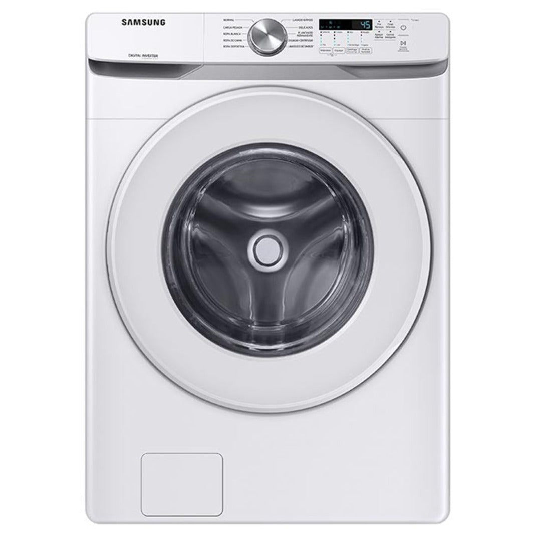 Lavadora de carga frontal Samsung WF20T6000AW, 20kg, blanco - Multimax
