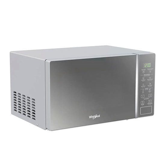 Horno microondas Whirlpool, 0.7 pies cúbicos, 20 litros, acero inoxidable, panel digital, 700 watts, plateado - Multimax