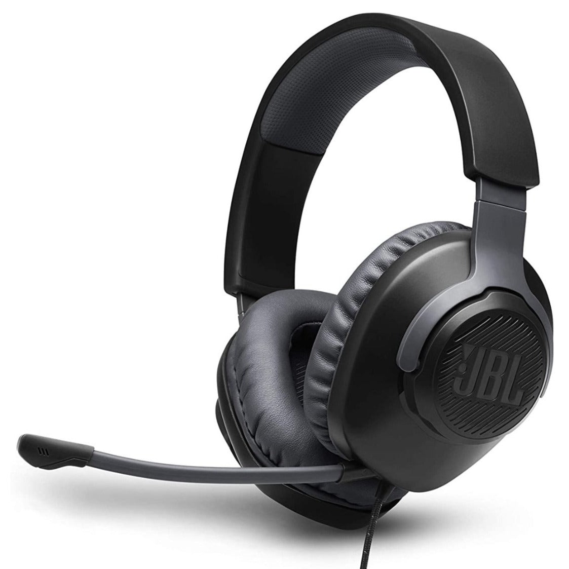Audífonos Gaming JBL Quantum 100, micrófono, 3.5mm, negro - Multimax