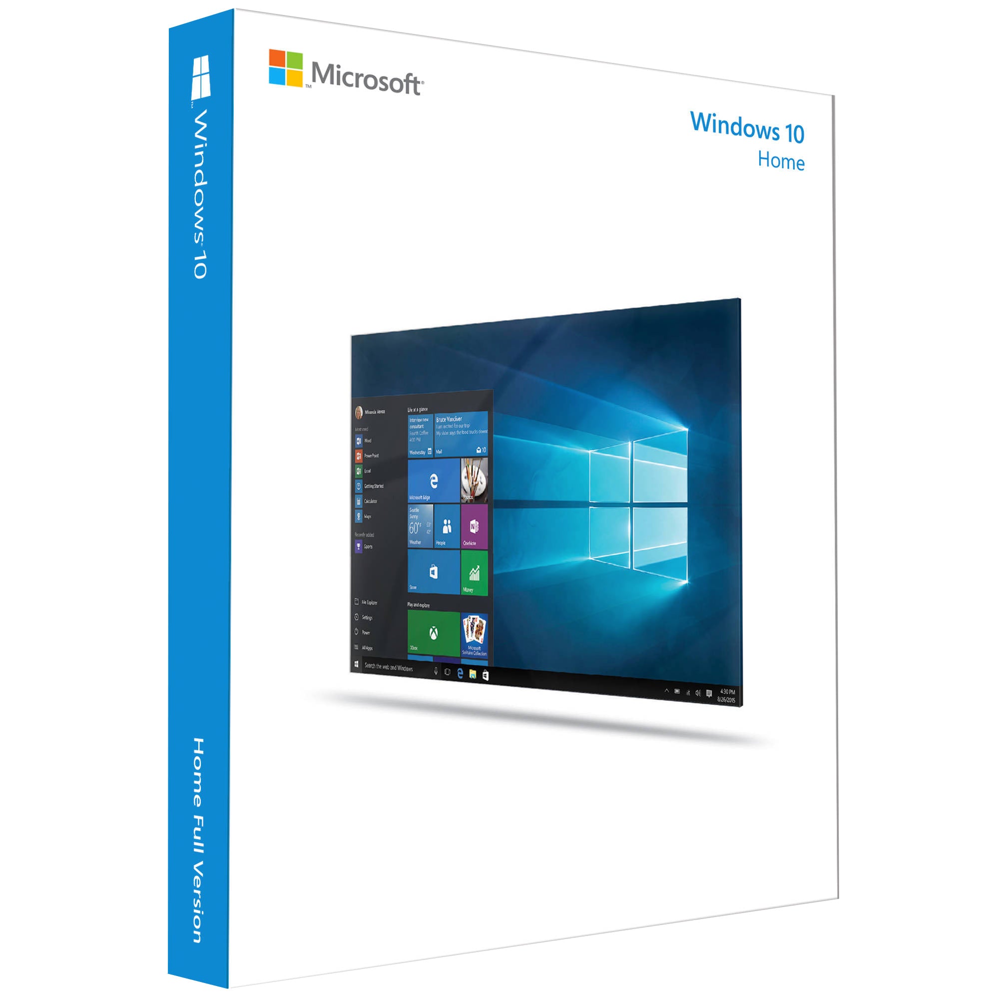 Microsoft Windows 10 Home | Licencia Física - Multimax