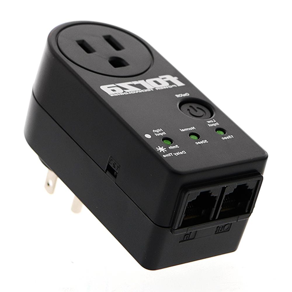 Protector de voltaje Forza FVP-1201N, 120V, 1800W, para equipos de Audio y Video - Multimax