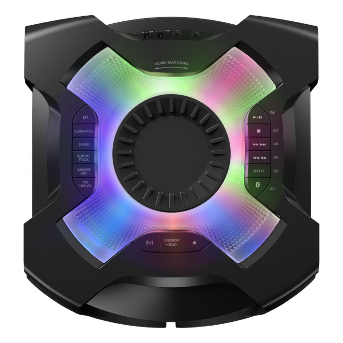 Equipo de Sonido Panasonic SC-TMAX50 | 2000W RMS | Bluetooth | USB | AUX | Radio FM - Multimax