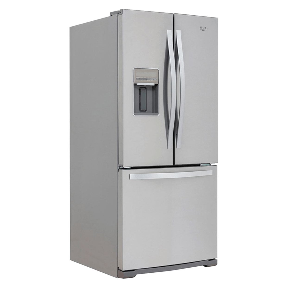 Refrigeradora Whirlpool MWRF220SEHM | 19 pies cúbicos | French Door | Dispensador | Acero Inoxidable - Multimax