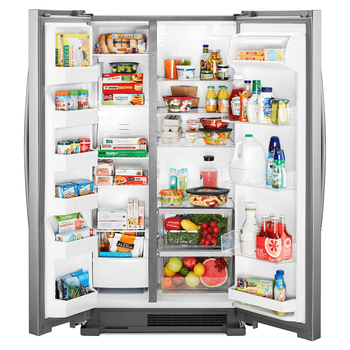 Refrigeradora Side by Side Whirlpool WD5600S | 25 pies cúbicos | Acero Inoxidable - Multimax
